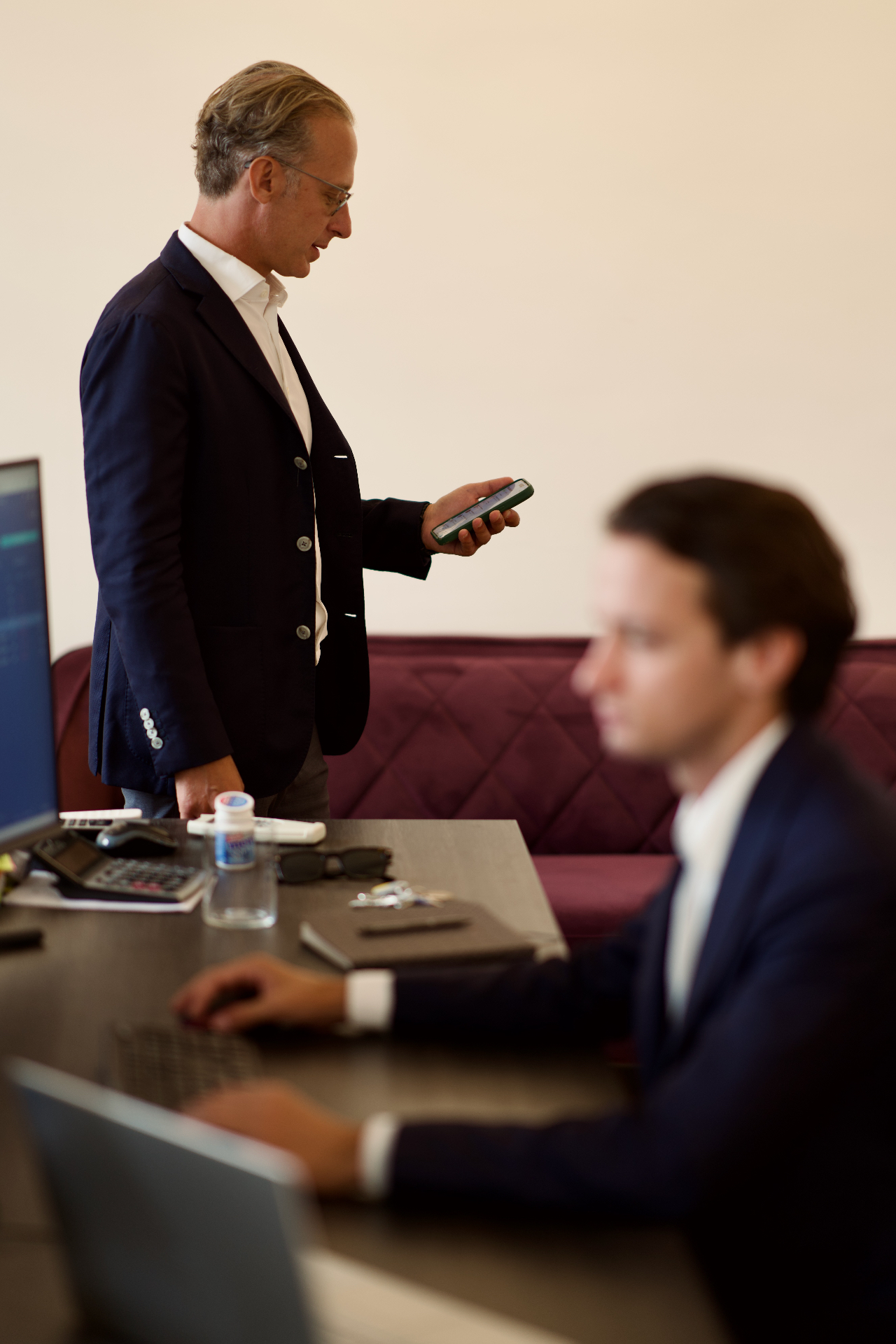 Altor Capital Management partners at the Geneva office